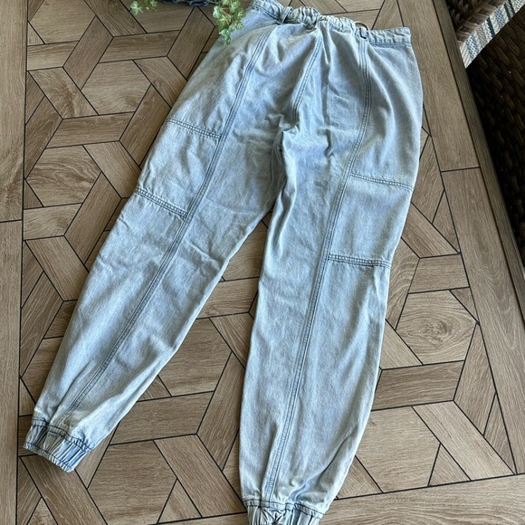 Hot Topic Light Blue Women's Cargo Jeans Size S - Picture 4 of 11